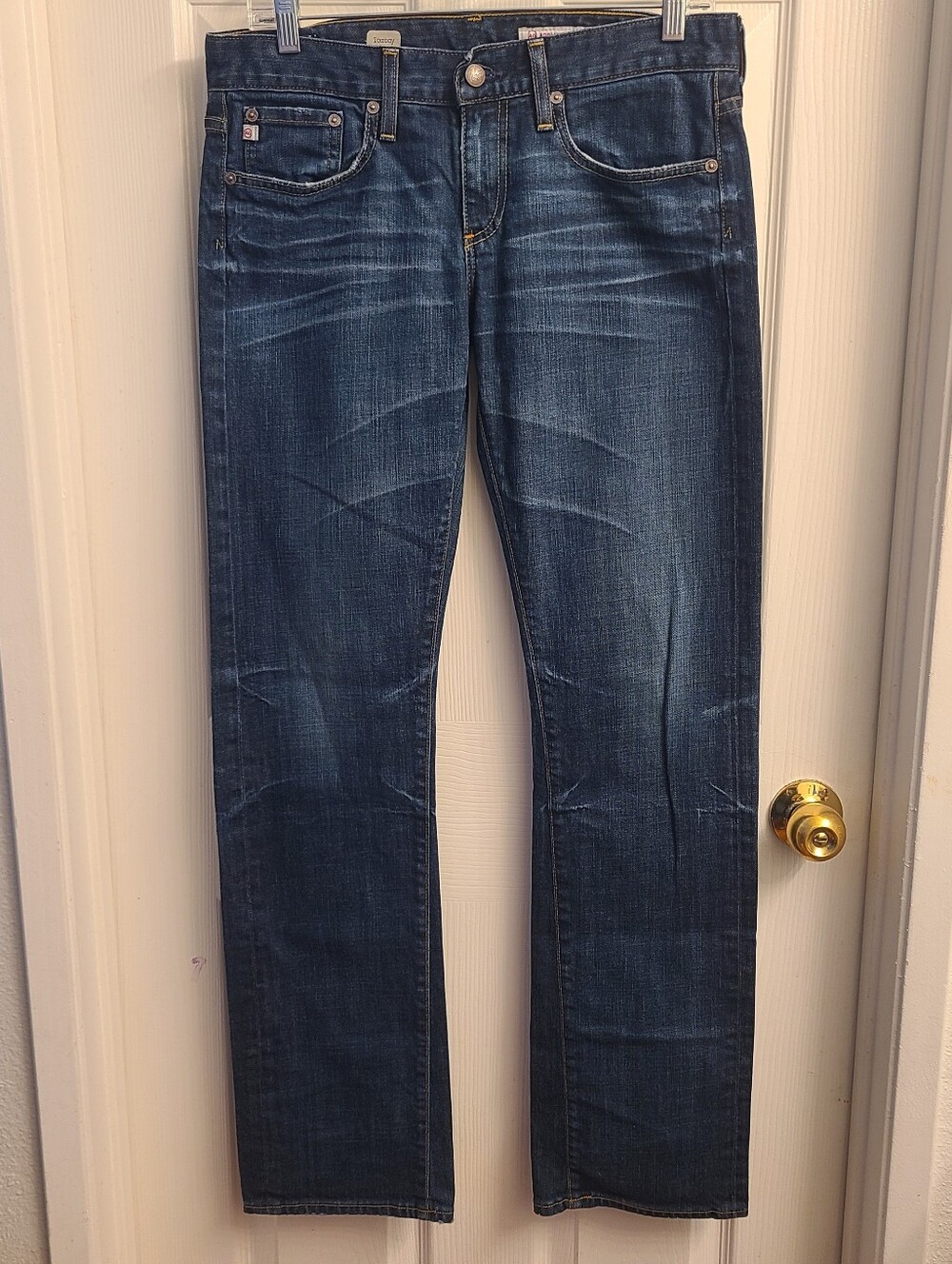 AG Adriano Goldschmied Tomboy Boyfriend fit jeans 29R Dark Wash